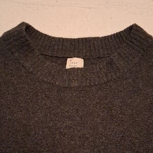 a new day Charcoal Crewneck Sweater